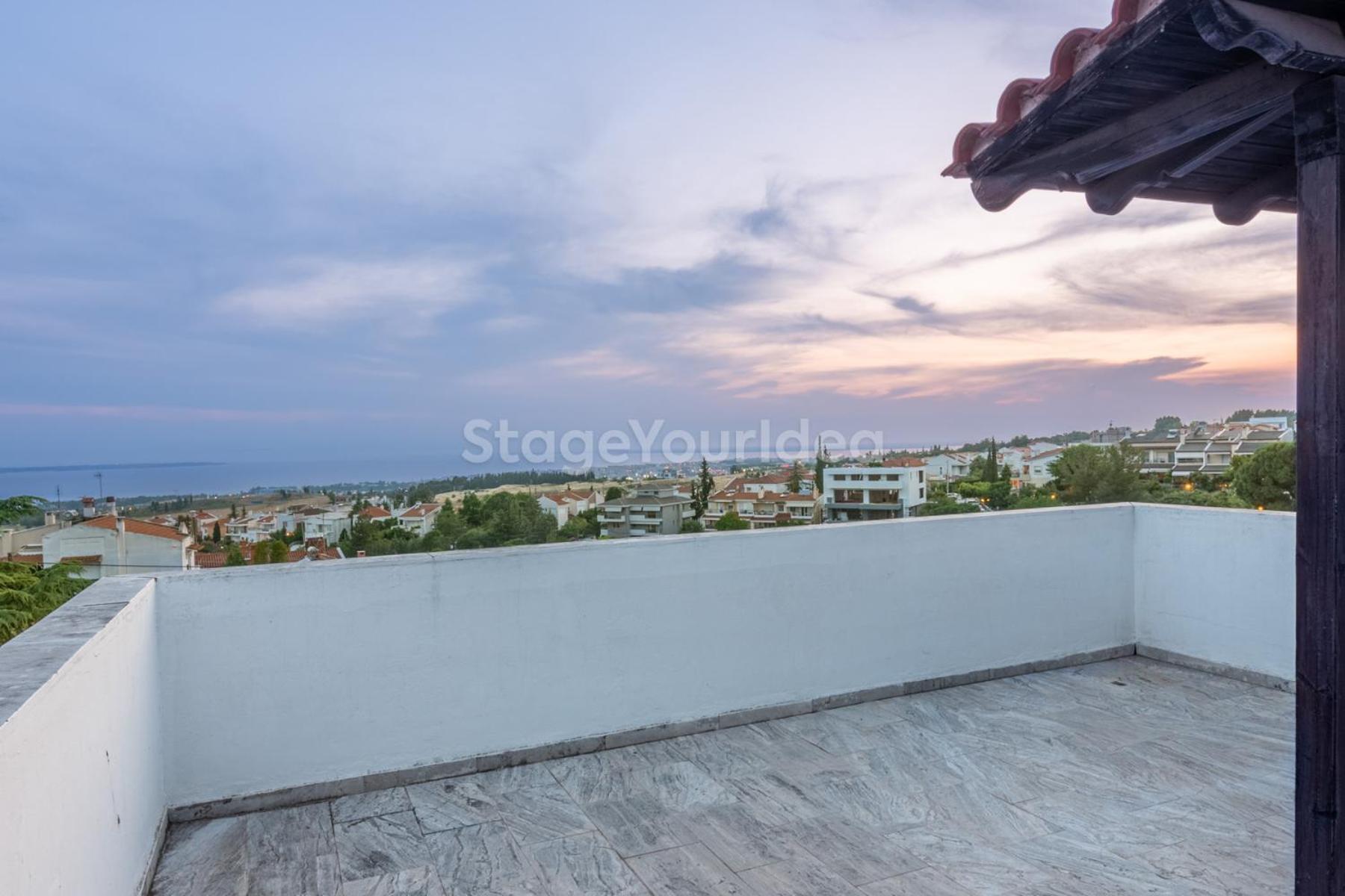 Τraditional Fully Detached Villa On A Luxurious Hillock Of Thessaloniki With Its Own Garden Also For Family & Wedding Gatherings For 10 To 25 People Only 15 Minutes From Airport Exterior foto