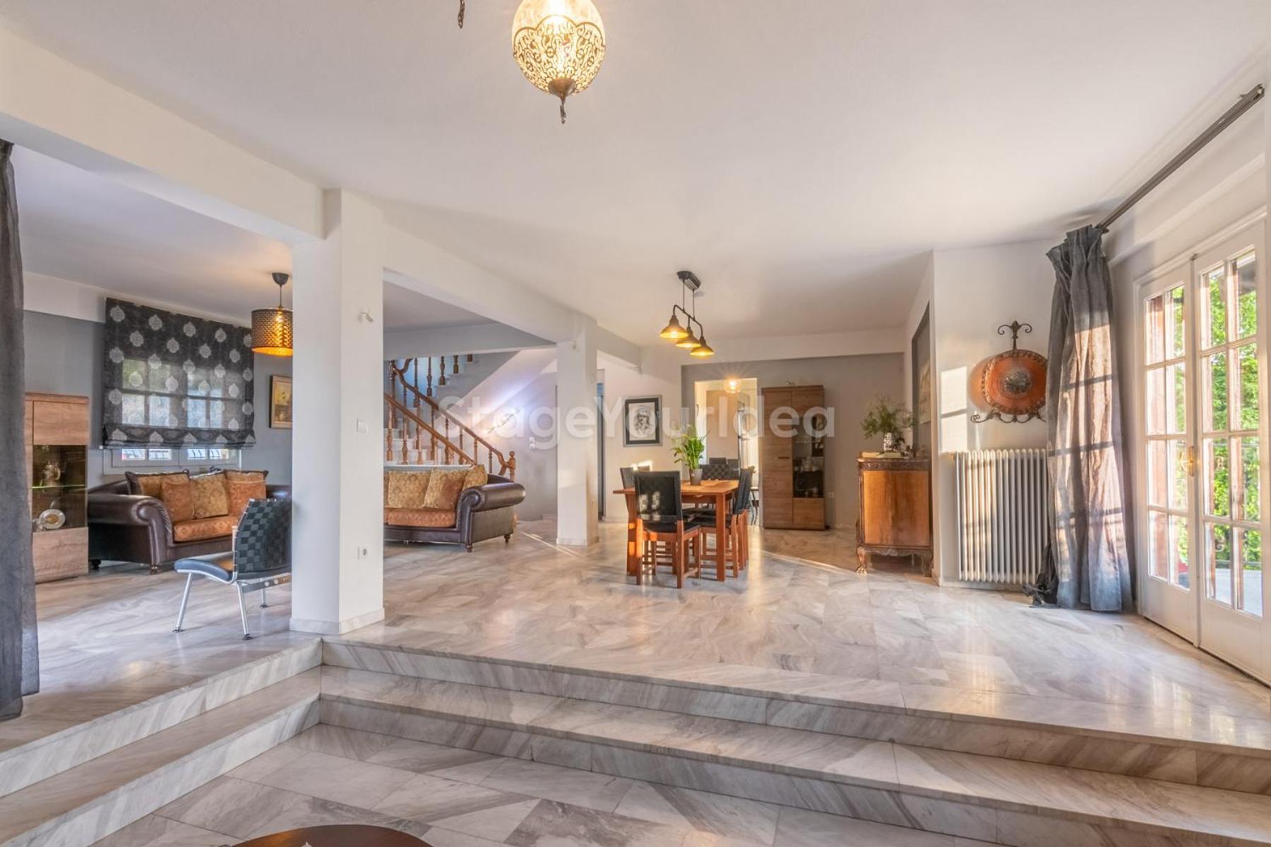 Τraditional Fully Detached Villa On A Luxurious Hillock Of Thessaloniki With Its Own Garden Also For Family & Wedding Gatherings For 10 To 25 People Only 15 Minutes From Airport Exterior foto