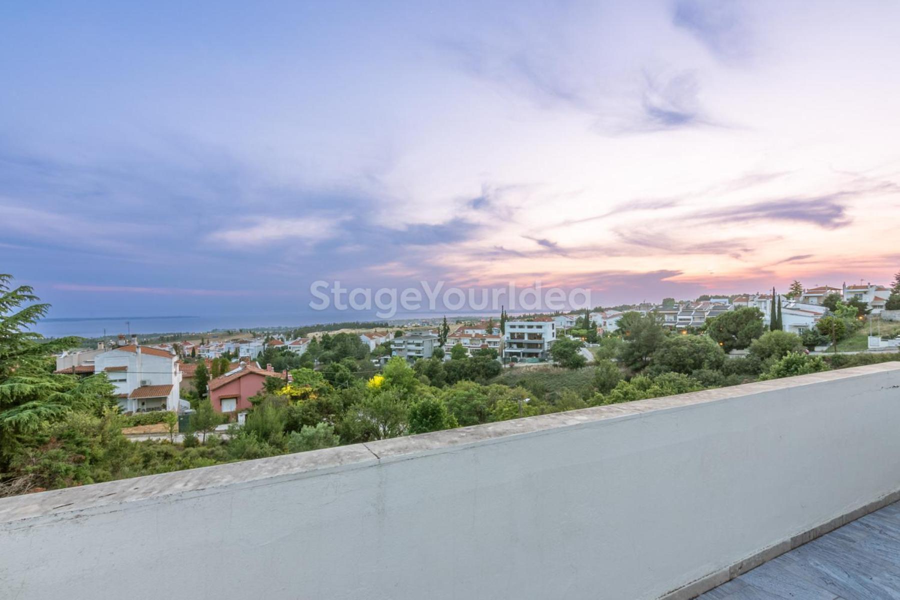 Τraditional Fully Detached Villa On A Luxurious Hillock Of Thessaloniki With Its Own Garden Also For Family & Wedding Gatherings For 10 To 25 People Only 15 Minutes From Airport Exterior foto